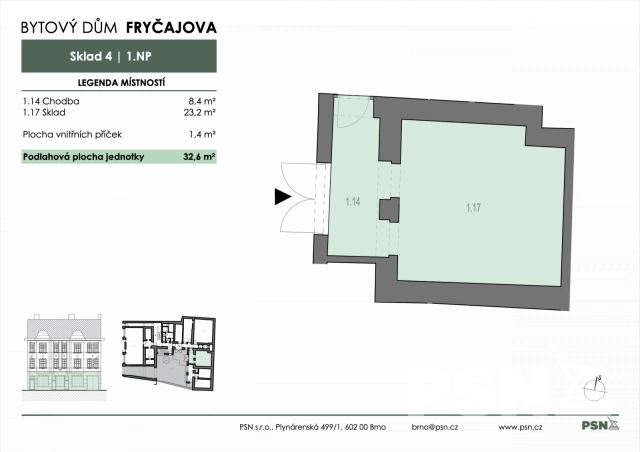 Sklad - nebytová jednotka - 11/10